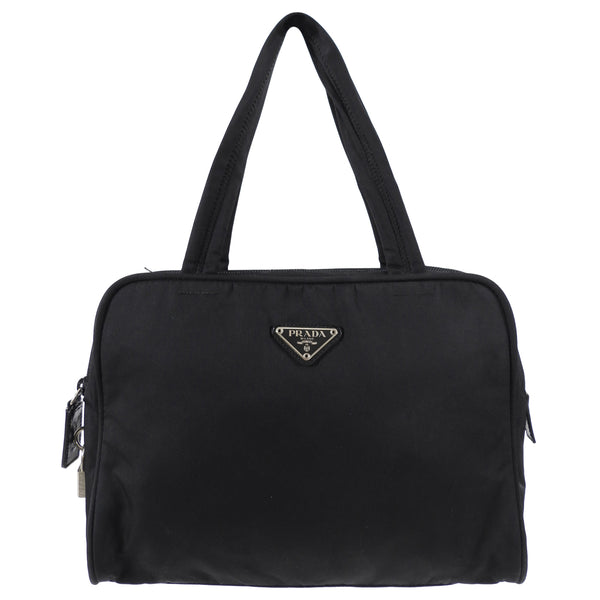 Prada Black Nylon Vintage Tessuto Top Handle Small Tote Bag – I MISS YOU  VINTAGE
