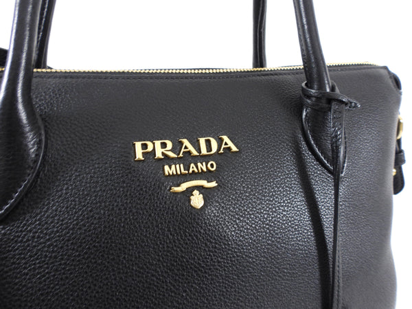 PRADA Leather Two-Way Shoulder Bag Auction (0019-2554300)