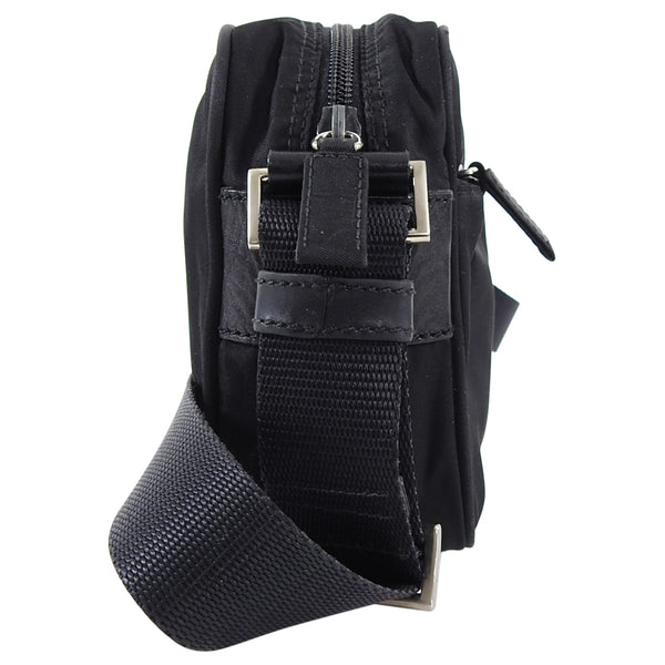 Prada Vintage Black Tessuto Nylon Messenger Bag – I MISS YOU VINTAGE