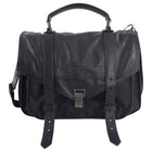 Proenza Schouler PS1 Extra Large Black Leather and Nylon Bag