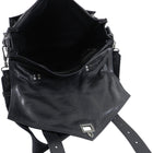 Proenza Schouler PS1 Extra Large Black Leather and Nylon Bag