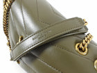 Saint Laurent Olive Green Small Lou Lou Shoulder Bag