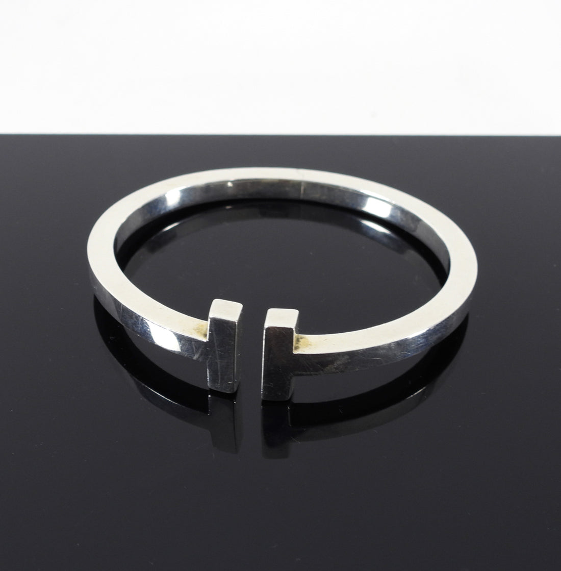 Tiffany T Square Sterling Silver Bracelet