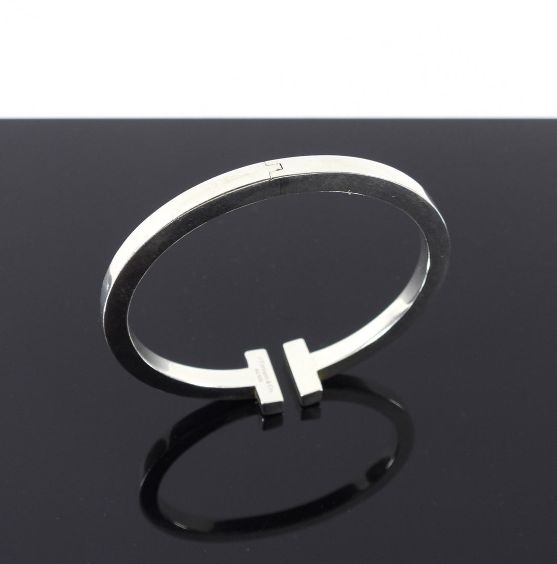 Tiffany T Square Sterling Silver Bracelet