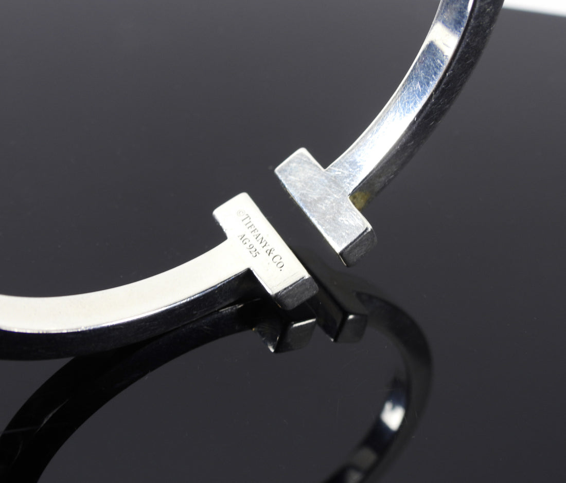Tiffany T Square Sterling Silver Bracelet