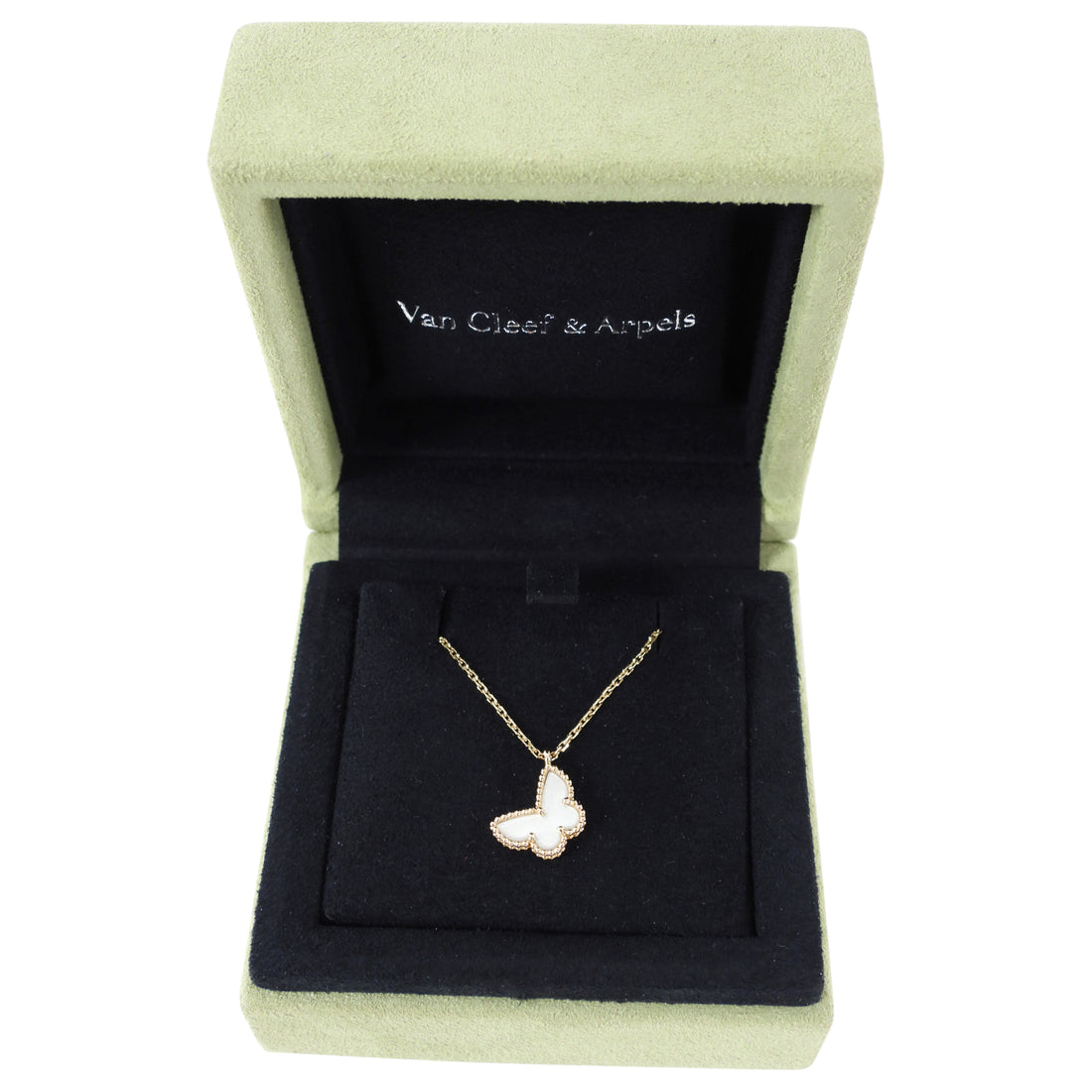 Van Cleef & Arpels Sweet Alhambra Butterfly Necklace