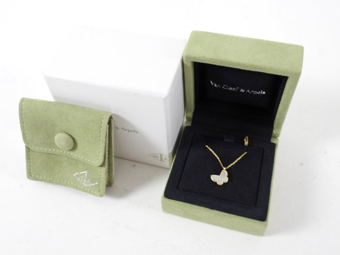 Van Cleef & Arpels Sweet Alhambra Butterfly Necklace