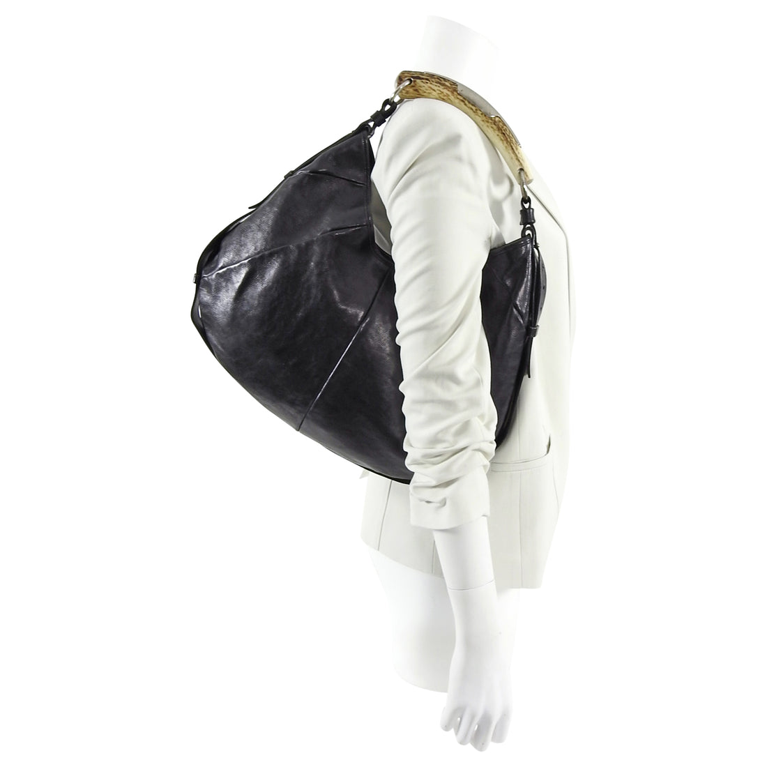 YSL Yves Saint Laurent Large Mombasa Hobo Bag