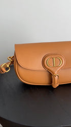 Dior Tan Box Calfskin East West Bobby Bag