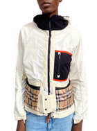 Burberry White Reversible Nylon Ski Shell Jacket - M / US 4-6