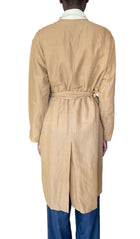 Acne Studios Camel Beige “Angelica” Belted Trench Coat - 36 / US 2-4