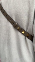 Fendi Brown Leather Mon Tresor Grand Bucket Bag