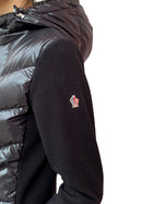 Moncler Black Maglia Padded Cardigan - L / US 8