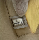 Chanel Cream Quilted Leather Metal Bar Frame Box Bag