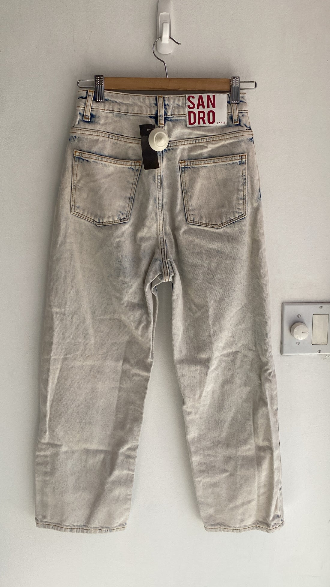 Sandro Acid Wash Denim - 25