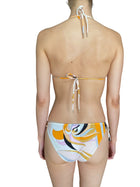 Emilio Pucci Orange & Pink Swirl Printed Two-Piece Bikini Set - US 6
