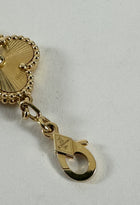 Van Cleef & Arpels 18k Yellow Gold Vintage Alhambra 5 motifs Bracelet