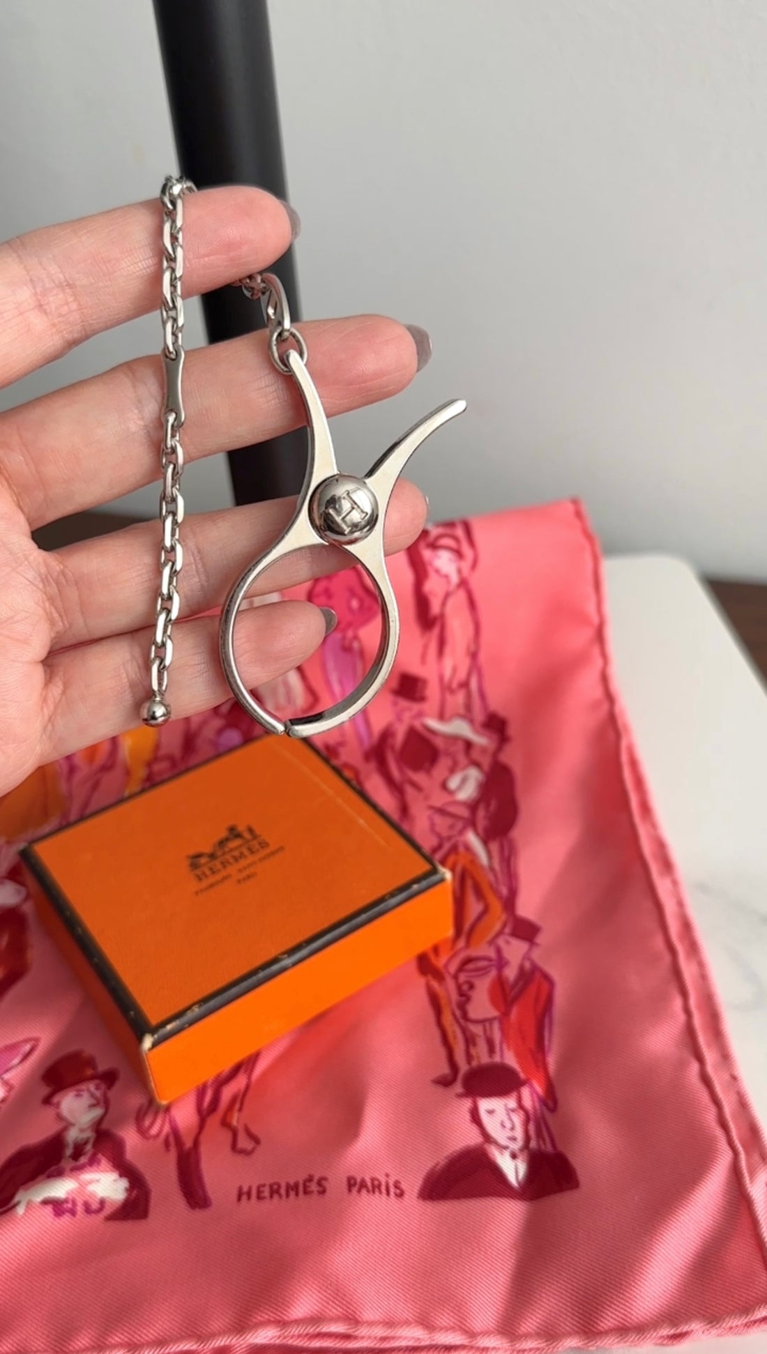 Hermes Filou Gloves Holder Bag Charm