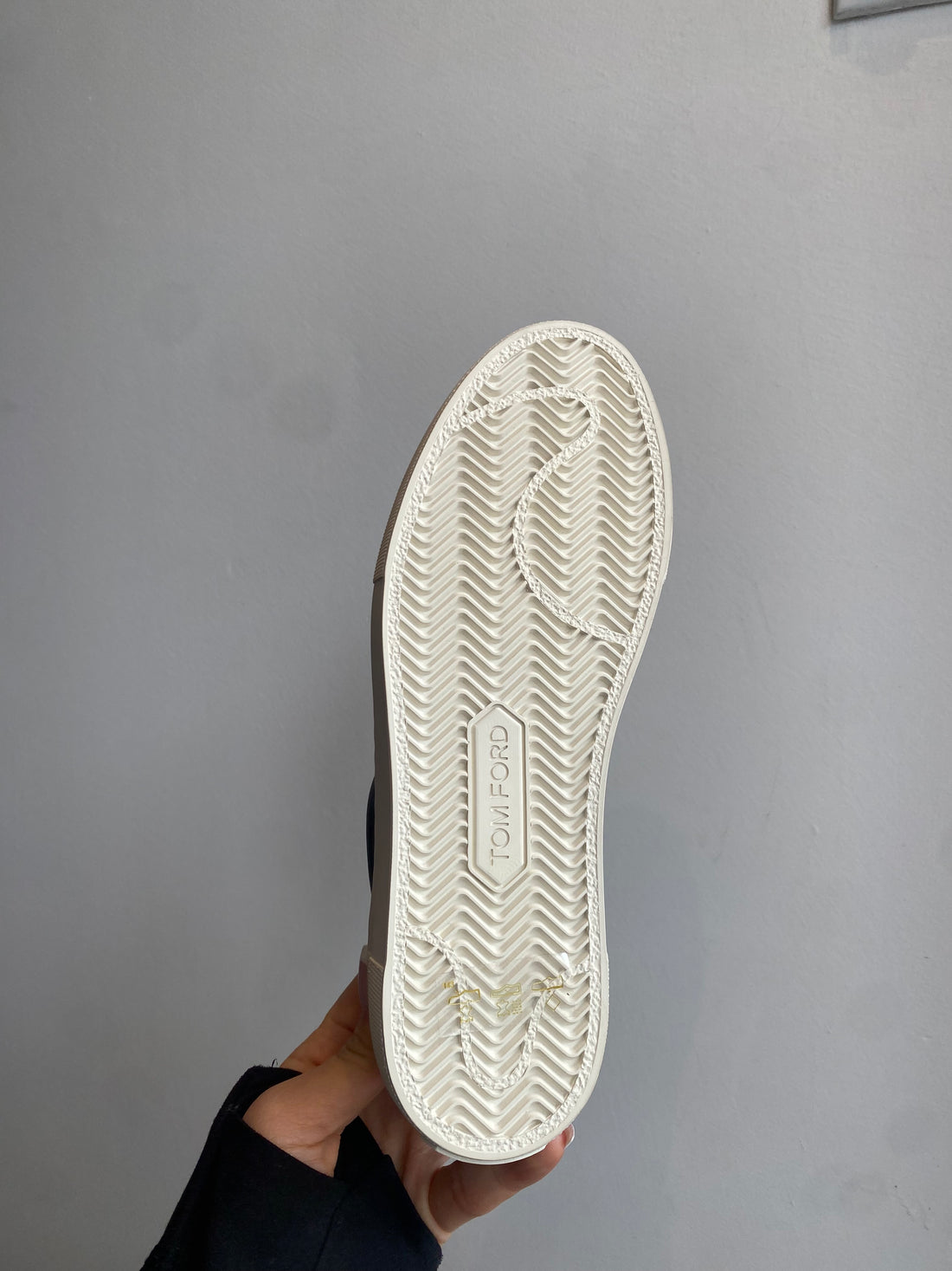 Tom Ford Black Low Logo Sneakers - 36