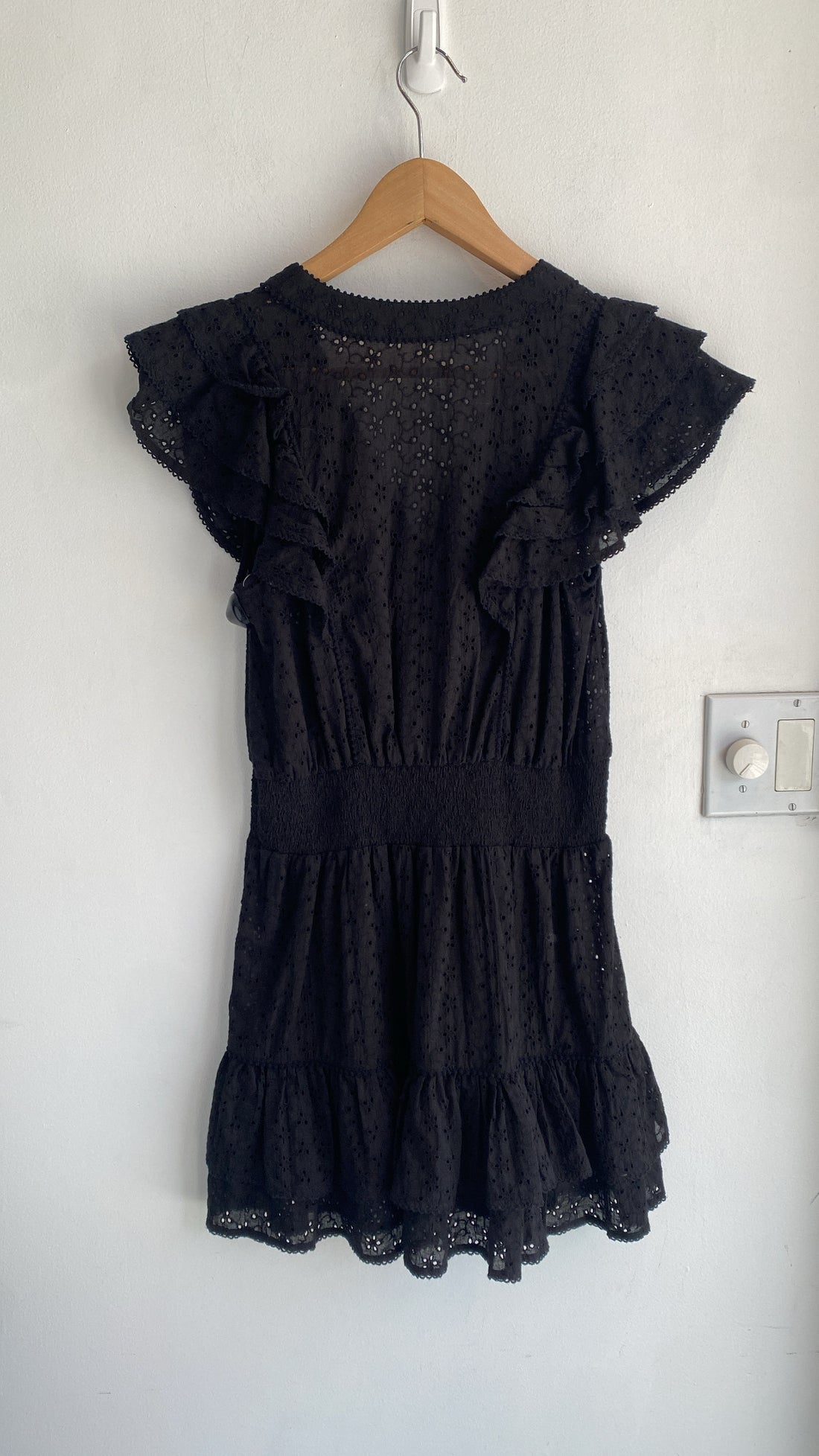 Poupette St. Bath Ruffle Mini Dress - M
