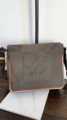 Louis Vuitton Terre Damier Geant Canvas Messenger Bag