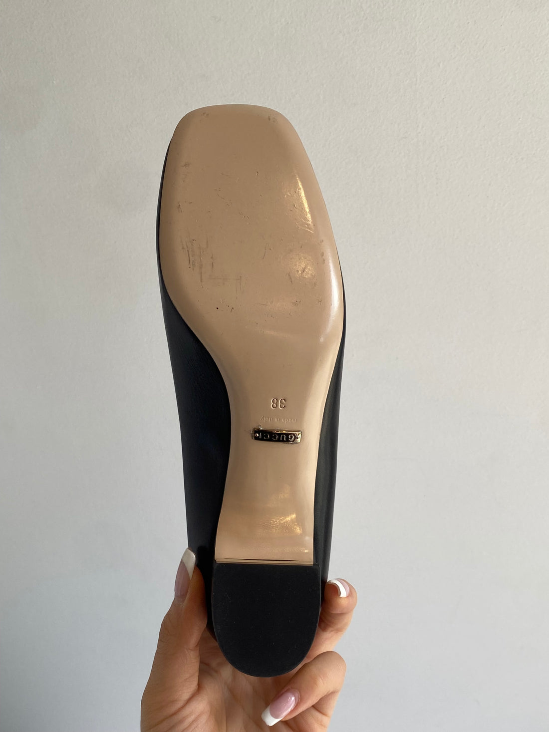 Gucci Crystal Logo Pumps - 38