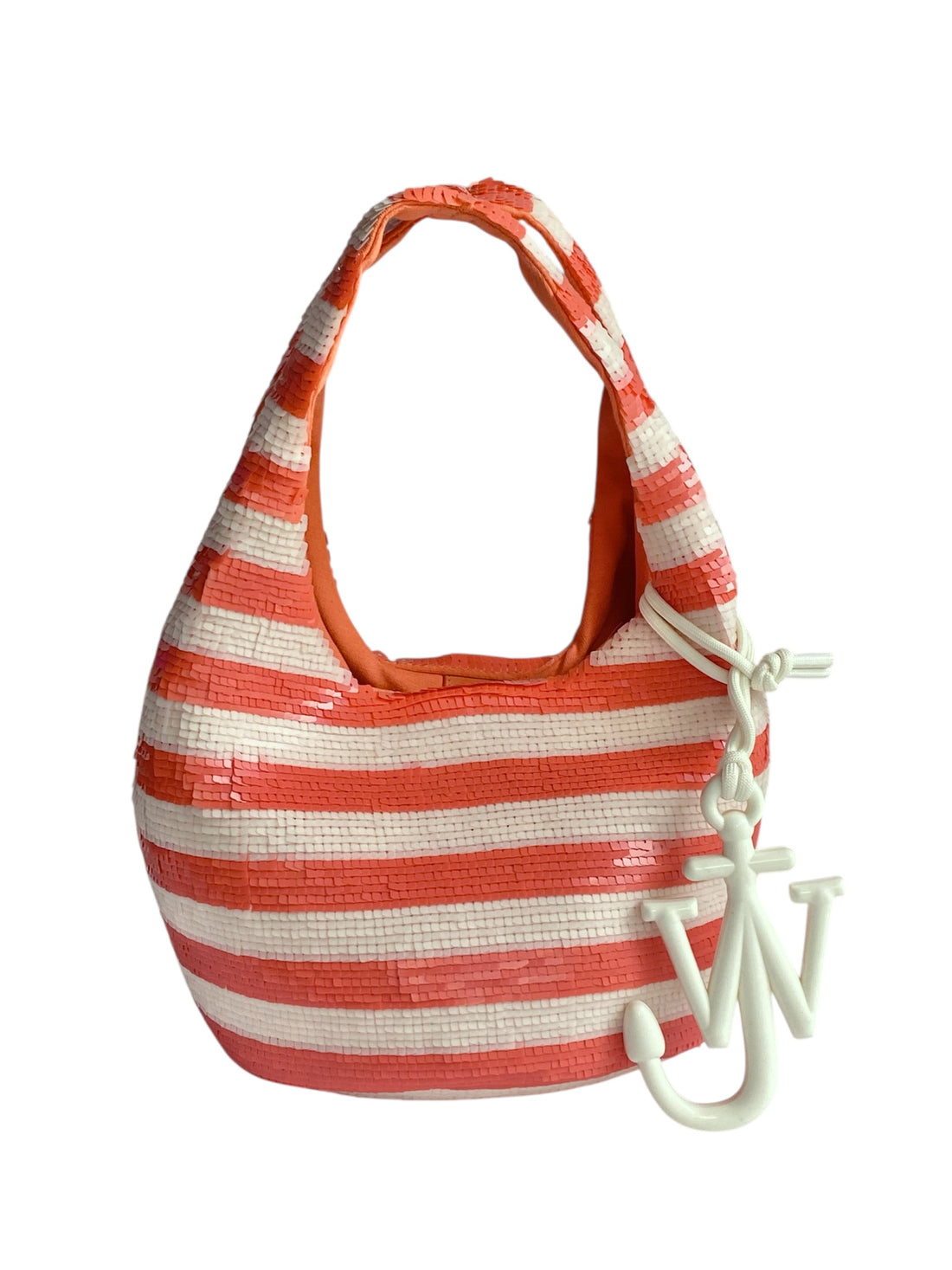 JW Anderson Stripe Sequin Bucket Bag