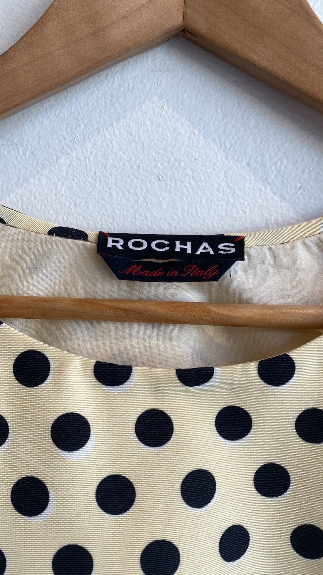 Rochas Polka Dot Dress