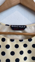 Rochas Polka Dot Dress