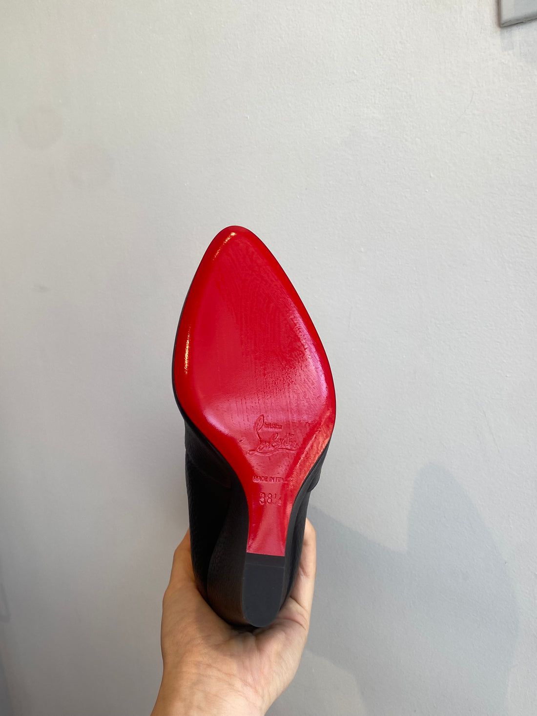 Louboutin Tall Wedge Boot