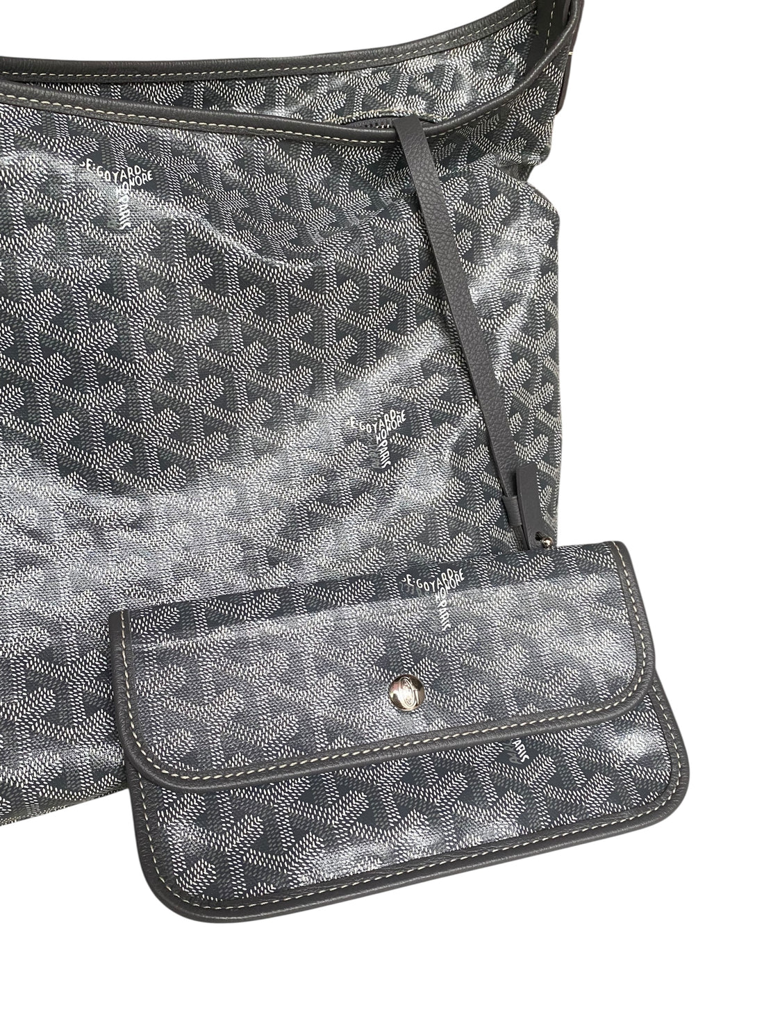 Goyard Grey Goyardine Boheme Tote Bag