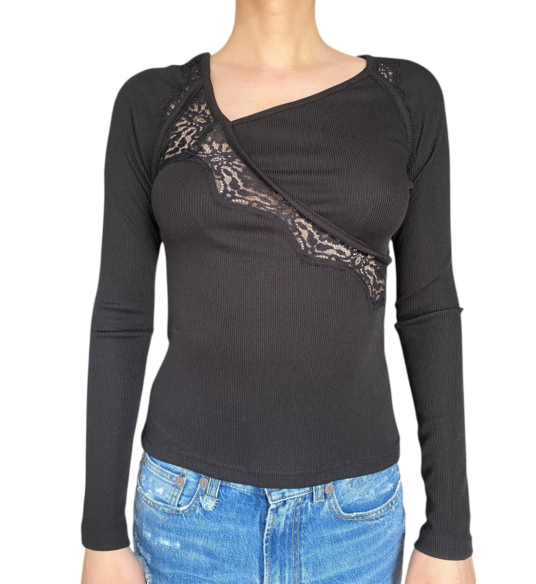 Christopher Esber Lace Long Sleeve Top