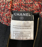 Chanel Red 01A Cashmere Shrug Set - 40 / US 4-6