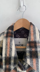 Ducie Long Plaid Shacket - OS