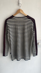 Akris Punto Wool Striped Sweater - US 8