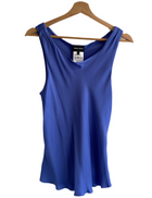 Giorgio Armani Blue Silk Top - 42