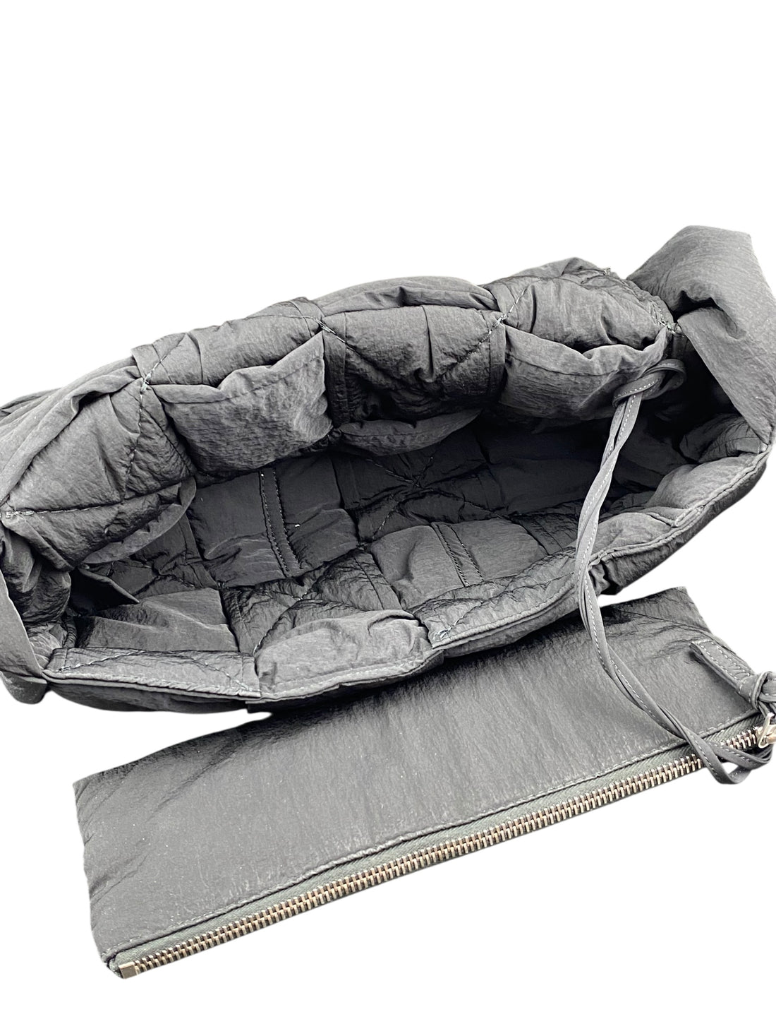 Bottega Veneta Black Padded Tech Cassette Crossbody Bag