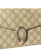 Gucci Monogram Canvas Dionysus Wallet on Chain Crossbody Bag