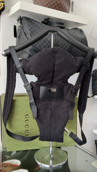 Gucci Black Monogram Canvas Baby Carrier