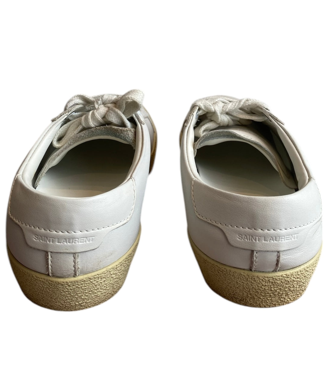 Saint Laurent White Low Sneakers - 36