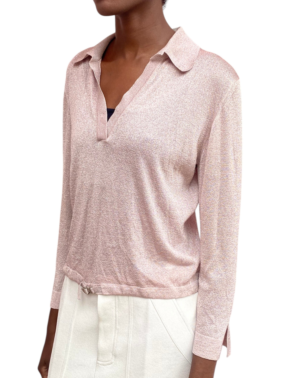 Gucci Tom Ford Pink Glitter Polo  - M / US 6