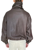TWP Brown Funnel Neck 