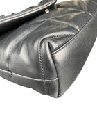 Saint Laurent Black Puffer Toy Lou Lou Shoulder Bag