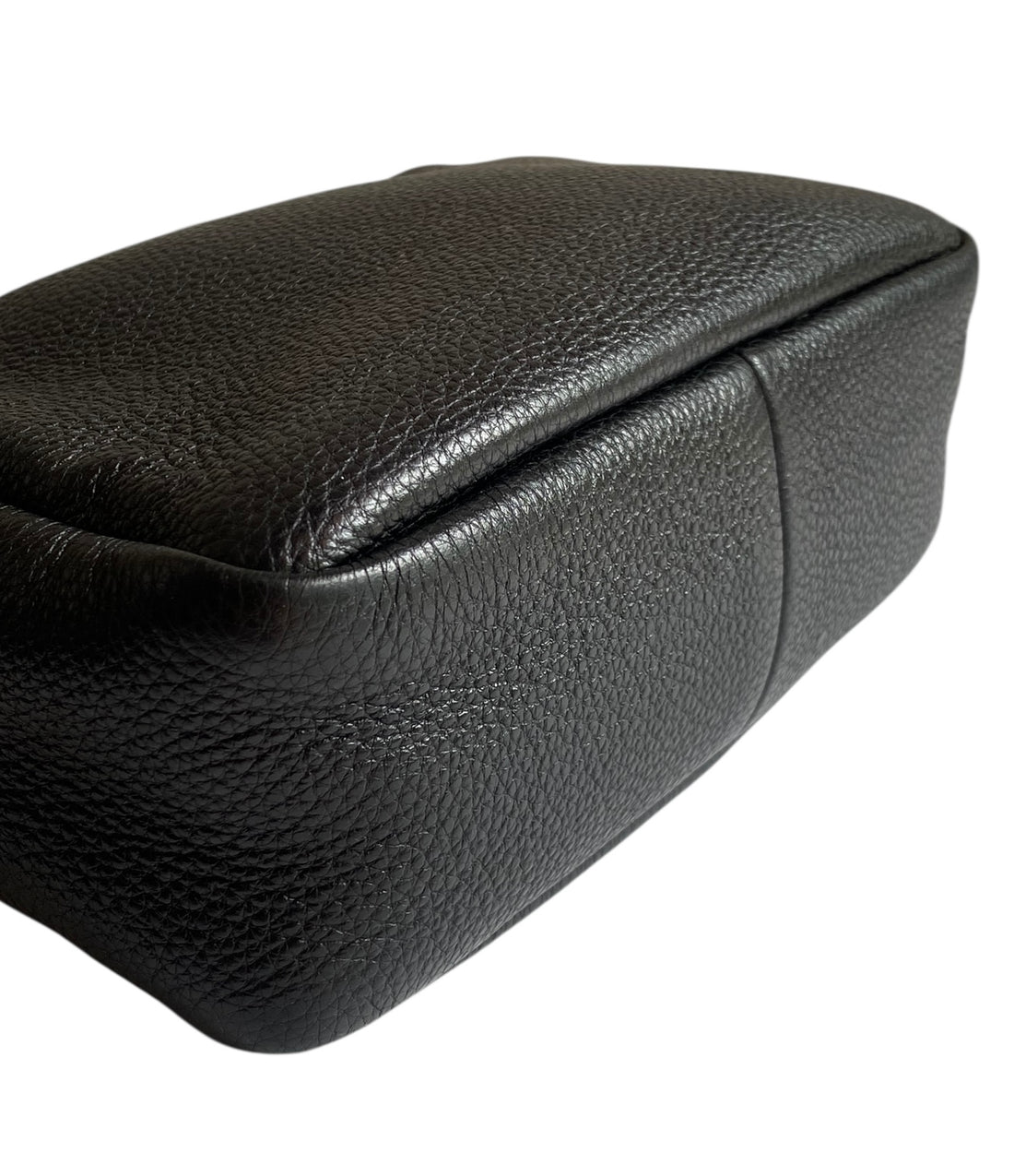 Prada Black Daino Leather Crossbody Camera Bag