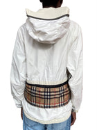 Burberry White Reversible Nylon Ski Shell Jacket - M / US 4-6
