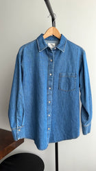 Forte Forte Blue Denim Button Down Shirt - S / M