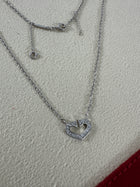 Cartier 18k White Gold Diamond C de Cartier Pendant Necklace