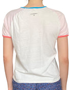 Chanel Pink & Blue “Viva Cuba” Tee - S
