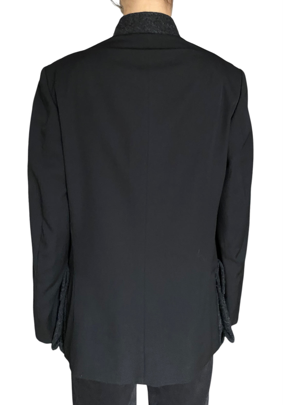 Yohji Yamamoto Homme Wool Combo Curved Blazer - JP 2 / M