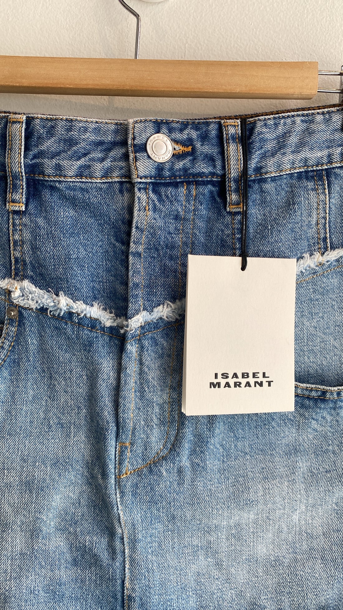 Isabel Marant Denim Mini Skirt - 38